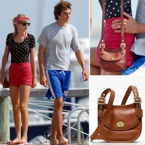 Coach Legacy Leather Mini Saddle Bag Taylor Swift